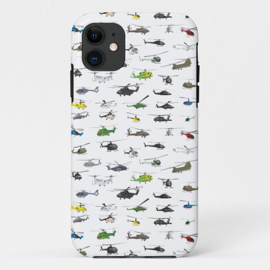 Coques Case-Mate iPhone Tous les hélicoptères (Dos)