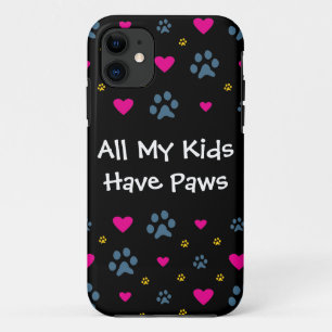 Coque iPhone 11 Tous mes Enfant-Enfants ont des pattes