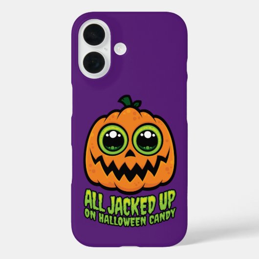 Coques Case-Mate iPhone Tout arrêté sur Halloween Candy drôle Citrouille (Verso)