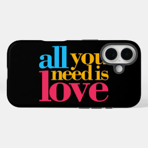 Coques iPhone 16 Tout ce dont tu as besoin, c'est d'amour