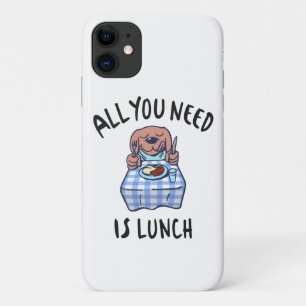 Case-Mate iPhone Case Tout ce dont tu as besoin, c'est de déjeuner