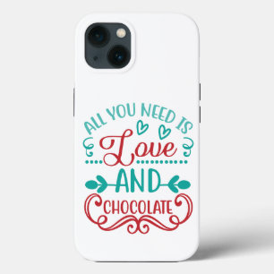 Case-Mate iPhone Case Tout ce dont vous avez besoin est l'amour et le ch