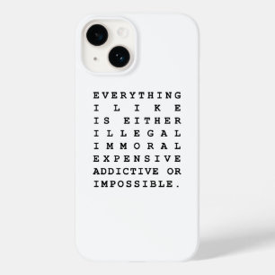 Coque Pour iPhone 14 Tout ce que j'aime