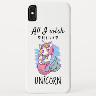 Case-Mate iPhone Case Tout ce que je souhaite est une licorne