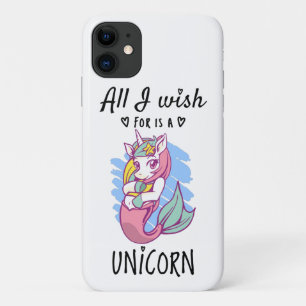 Case-Mate iPhone Case Tout ce que je souhaite est une licorne