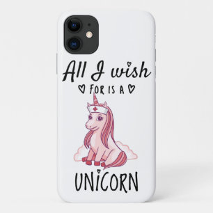 Case-Mate iPhone Case Tout ce que je souhaite est une licorne