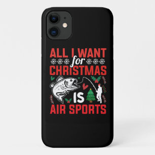 Case-Mate iPhone Case Tout ce que je veux pour Noël, c'est Air Sports
