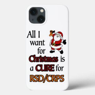 Case-Mate iPhone Case Tout ce que je veux pour Noël/Père Noël...RSD/CRPS