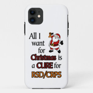Case-Mate iPhone Case Tout ce que je veux pour Noël/Père Noël...RSD/CRPS