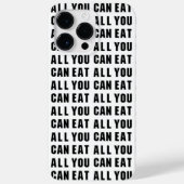 COQUES Case-Mate iPhone TOUT CE QUE VOUS POUVEZ MANGER (Verso)