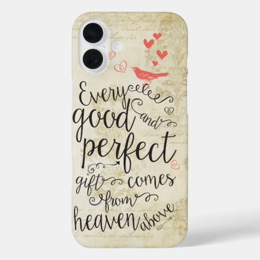Coques Case-Mate iPhone Tout don bon et parfait vient d'en haut (Verso)