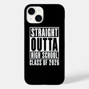 Coque Pour iPhone 14 Tout droit sorti du lycée promotion 2026