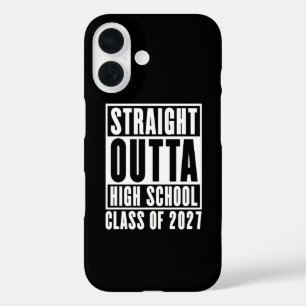 Coques iPhone 16 Tout droit sorti du lycée promotion 2027