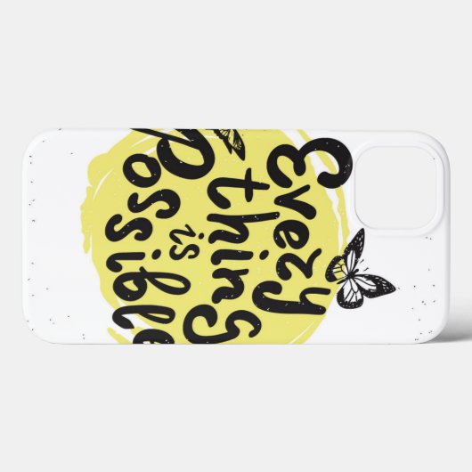 Coques Case-Mate iPhone Tout est possible (Verso (horizontal))