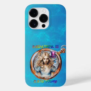 Coque Pour iPhone 14 Pro Tout est Queer Today - Alice au pays des merveille