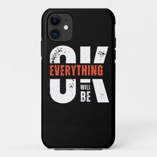 Coques Case-Mate iPhone Tout ira bien couvertures mobiles (Dos)