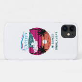 Coques Case-Mate iPhone Tout vient dans les vagues (Dos (Horizontal))