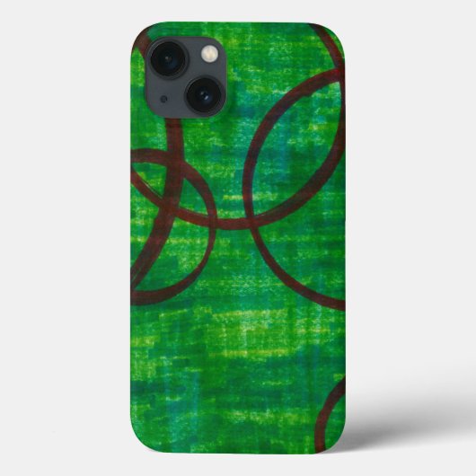 Coques Case-Mate iPhone Trace cramoisie II (Verso)