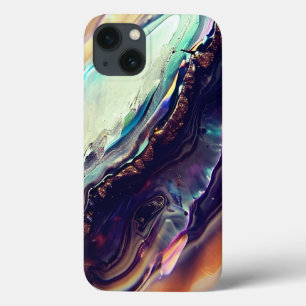 Case-Mate iPhone Case Tracé multicolore de roches ignées