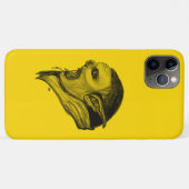 Coques Case-Mate iPhone Tracer la conception noire et jaune (Dos (Horizontal))