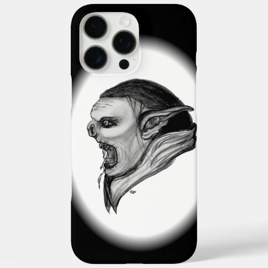 Coques Case-Mate iPhone Tracer le design noir et blanc (Verso)