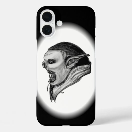 Coques Case-Mate iPhone Tracer le design noir et blanc (Verso)