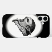 Coques Case-Mate iPhone Tracer le design noir et blanc (Verso (horizontal))