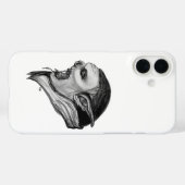 Coques Case-Mate iPhone Tracer le design noir et blanc (Verso (horizontal))