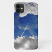 Coques Case-Mate iPhone Traces d'avion à réaction entre nuages (Dos)