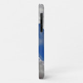 Coques Case-Mate iPhone Traces d'avion à réaction entre nuages (Dos/Gauche)