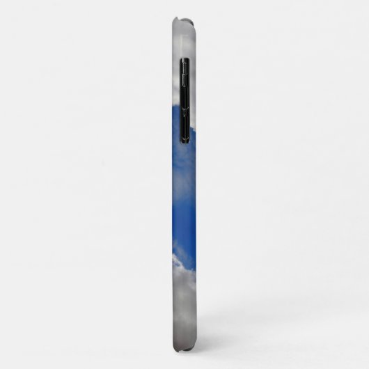 Coques Case-Mate iPhone Traces d'avion à réaction entre nuages (Dos/Gauche)