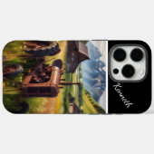 Coques Case-Mate iPhone Tracteur Rusty dans Mountain Valley (Verso (horizontal))