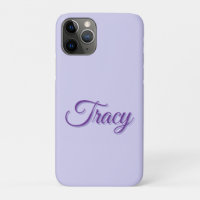 Tracy Nom De Fille En Violet,