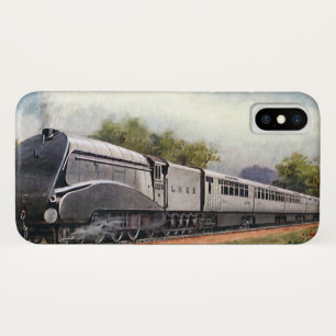 Coques Pour iPhone Train à grande vitesse argenté moderne, transport 