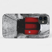 Coques Case-Mate iPhone Train à vapeur rouge (Dos (Horizontal))