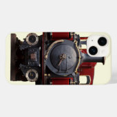 Coques Case-Mate iPhone Train Bleu Et Rouge (Verso (horizontal))