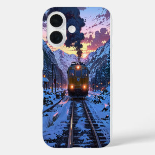 Coques iPhone 16 Train de montagne