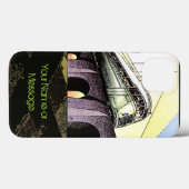 Coques Case-Mate iPhone Train de vitesse sur pont (personnalisé) (Verso (horizontal))