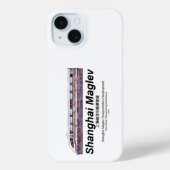 Coques Case-Mate iPhone Train rapide à grande vitesse SMT Maglev Shanghai (Verso)