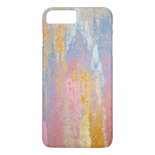 Coques Case-Mate iPhone Traînées de peinture abstraite (Dos)