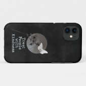 Coques Case-Mate iPhone Traitez les gens avec gentillesse (Dos (Horizontal))
