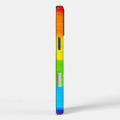Coques Case-Mate iPhone Traits de peinture de couleur arc-en-ciel (Verso / Droite)