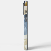 Coques Case-Mate iPhone Traits de pinceau abstraits dans des tons neutres  (Verso / Gauche)