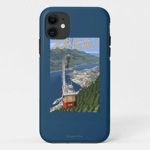 Coques Pour iPhone Tram affiche de Vintage voyage au-dessus de