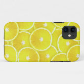 Coques Case-Mate iPhone Tranches de citron (Dos (Horizontal))