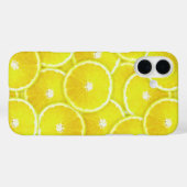 Coques Case-Mate iPhone Tranches de citron (Verso (horizontal))