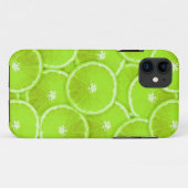 Coques Case-Mate iPhone Tranches de citron vert (Dos (Horizontal))