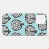 Coques Case-Mate iPhone Tranches de fruits de grenade sans soudure motif b (Verso (horizontal))