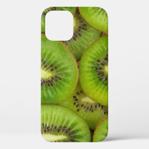 Case-Mate iPhone Case Tranches de kiwi frais et mûrs en brun de rôti, c