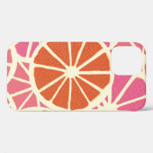Coques Case-Mate iPhone Tranches de pamplemousse sans soudure motif, agrum (Verso (horizontal))